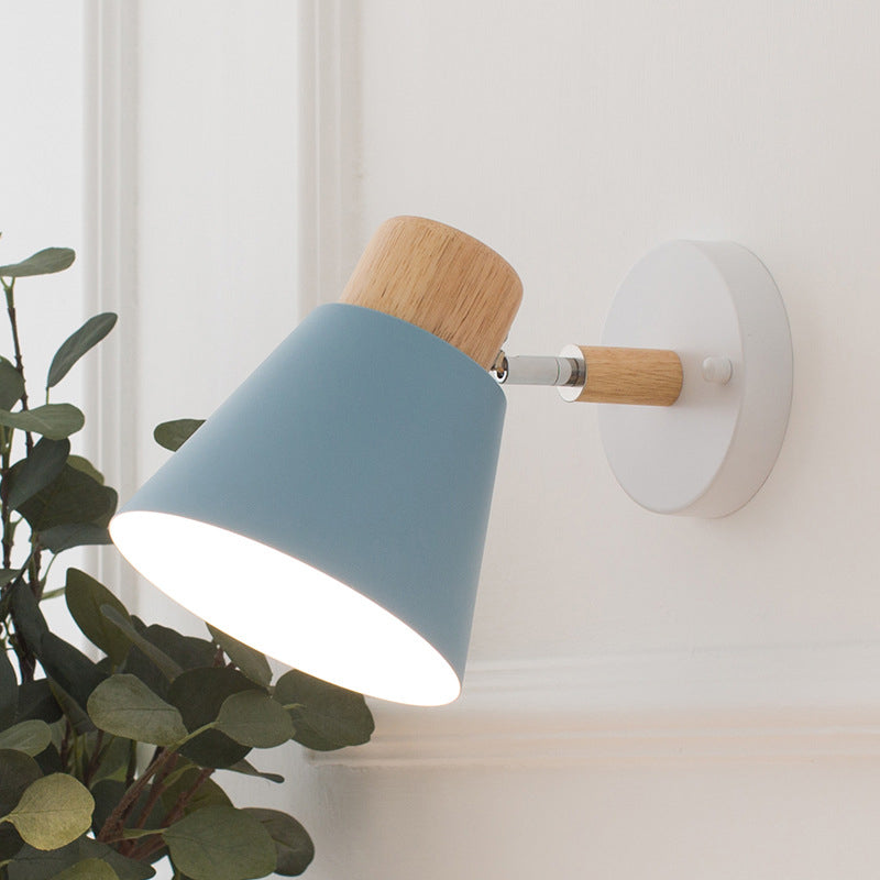 Modern Cone Shape Wall Sconce Lights 1 Light Wall Light for Dining Room