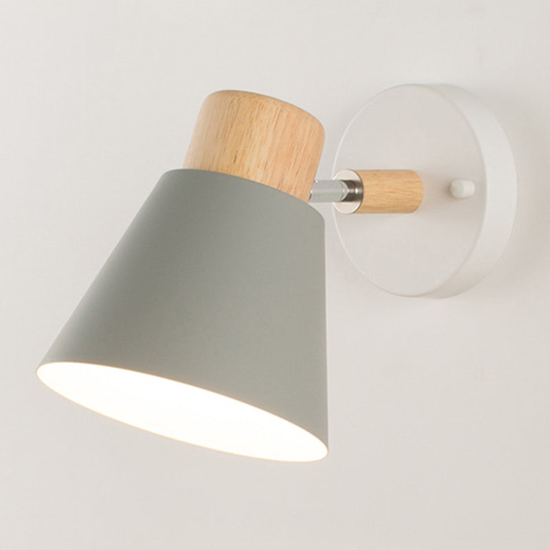 Modern Cone Shape Wall Sconce Lights 1 Light Wall Light for Dining Room