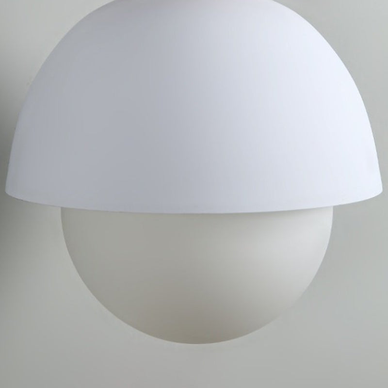 Modern Globe Shape Wall Sconce Lights 1 Light Wall Light for Dining Room