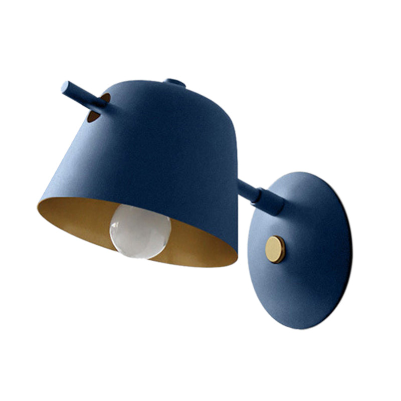 Modern Unique Shape Wall Sconce Lights Metal 1 Light Wall Light for Living Room