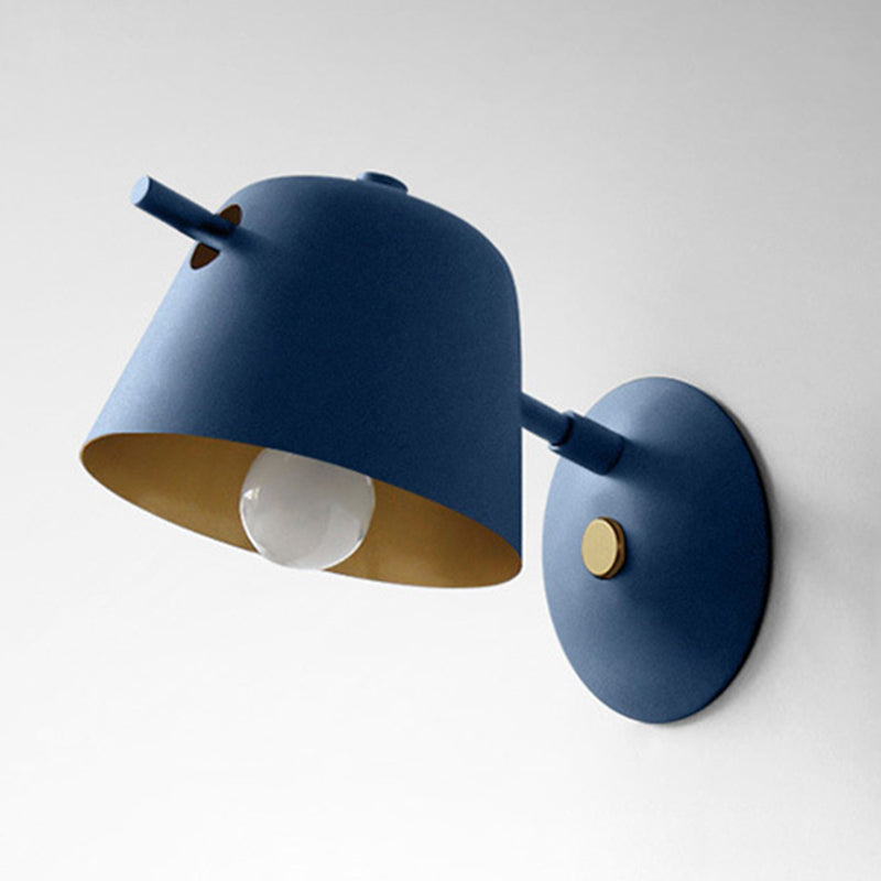 Modern Unique Shape Wall Sconce Lights Metal 1 Light Wall Light for Living Room