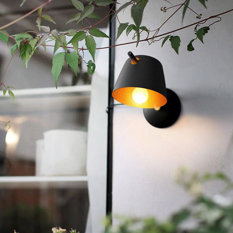 Modern Unique Shape Wall Sconce Lights Metal 1 Light Wall Light for Living Room