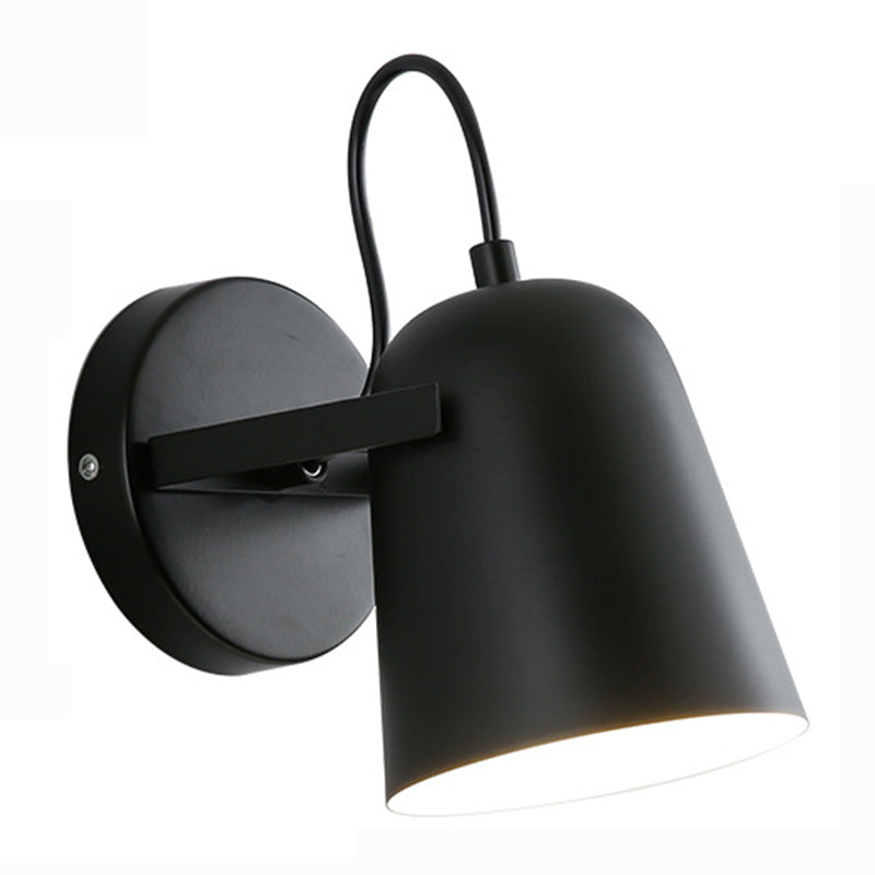 Modern Elongated Dome Shape Wall Sconce Lights Metal 1 Light Wall Light for Living Room