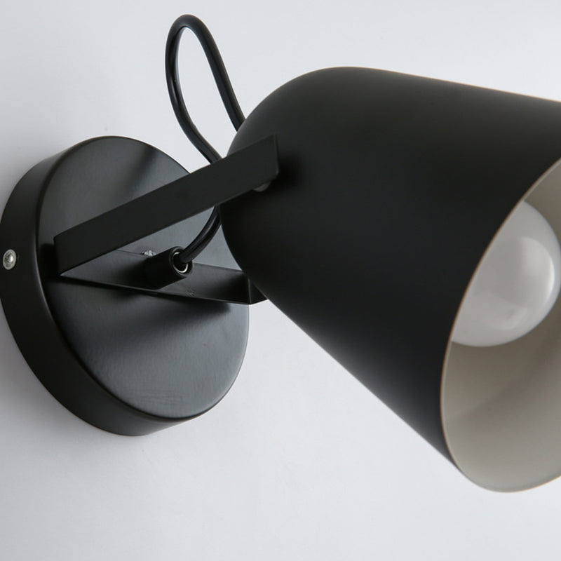 Modern Elongated Dome Shape Wall Sconce Lights Metal 1 Light Wall Light for Living Room
