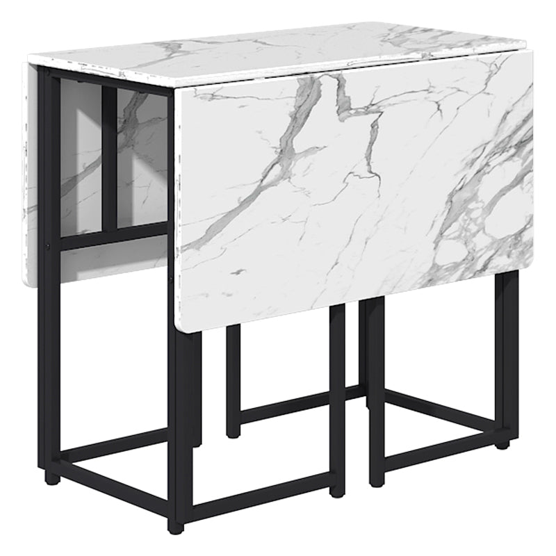 Wood Dining Set 1/2/3/5/7 Pcs Folding Dining Table and Chairs