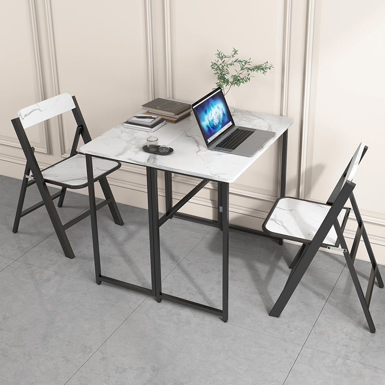 Wood Dining Set 1/2/3/5/7 Pcs Folding Dining Table and Chairs