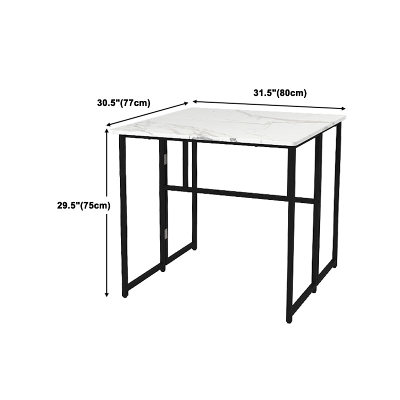 Wood Dining Set 1/2/3/5/7 Pcs Folding Dining Table and Chairs