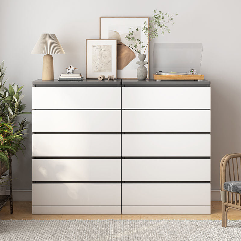 Contemporary Bedroom Storage Chest Vertical Wood Storage Chest Dresser