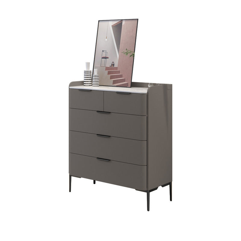 Contemporary Solid Wood Lingerie Chest Bedroom Vertical Storage Chest