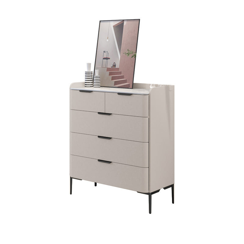 Contemporary Solid Wood Lingerie Chest Bedroom Vertical Storage Chest