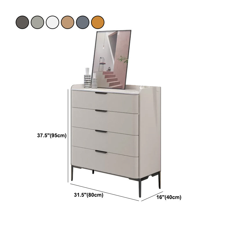 Contemporary Solid Wood Lingerie Chest Bedroom Vertical Storage Chest