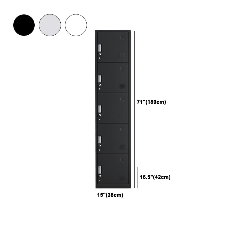 Contemporary Metal Wardrobe Armoire Hinged Wardrobe Closet for Home