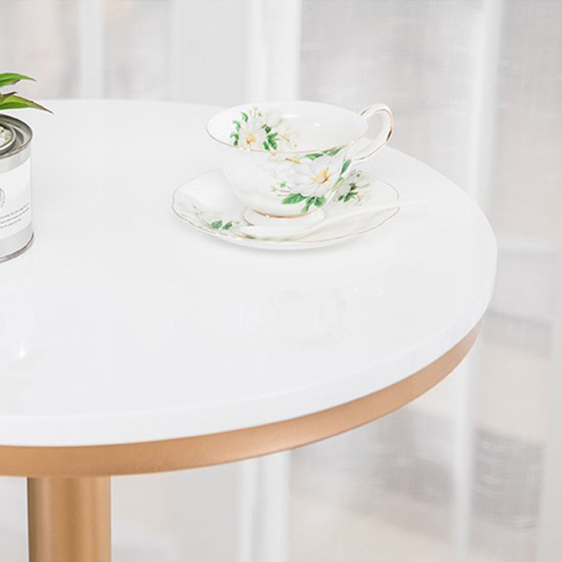 Round 1/2/3/4 Pieces Pub Dining Set Modern Metal Living Room Counter Height Set