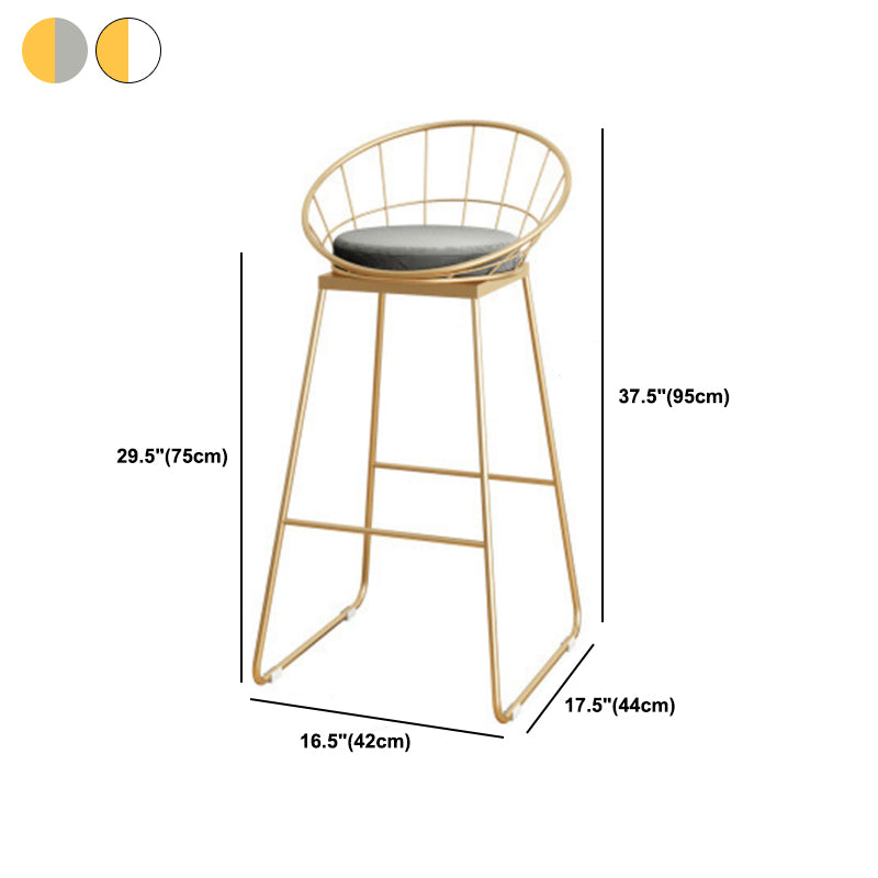 Round 1/2/3/4 Pieces Pub Dining Set Modern Metal Living Room Counter Height Set