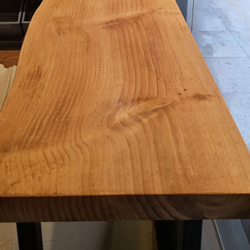 Industrial Rectangle Bar Table Set 1/4 Pieces Counter Table for Indoor