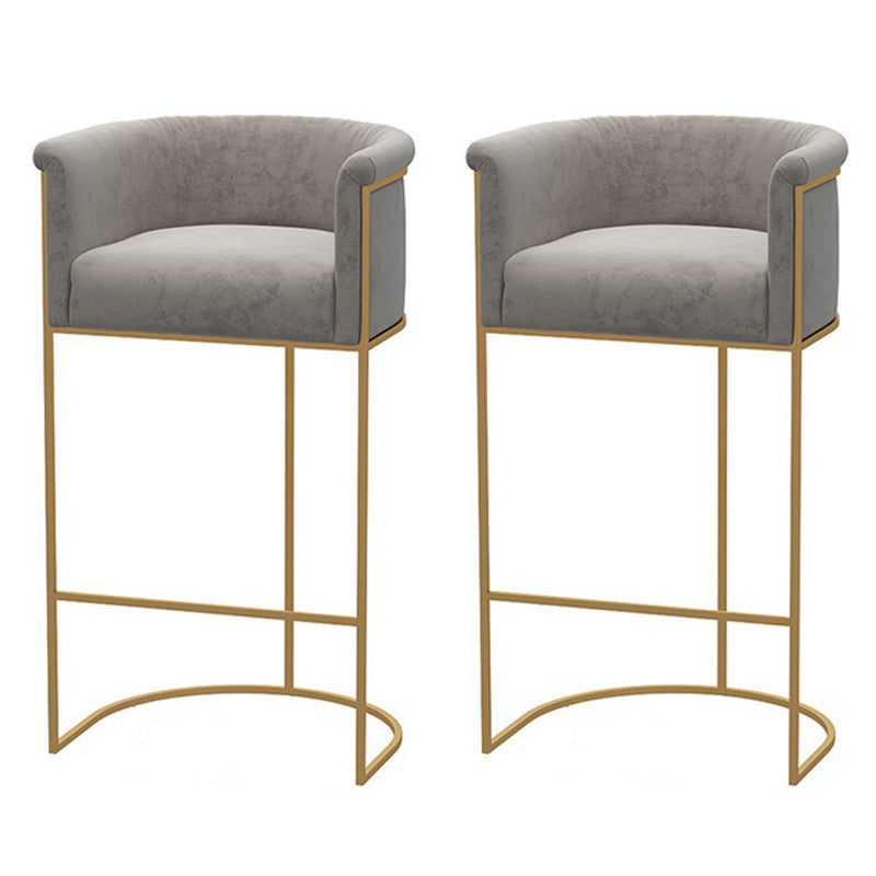 Glam Bar Set 1/2/4/7 Pcs Marble Bar Table with Upholstered Stools