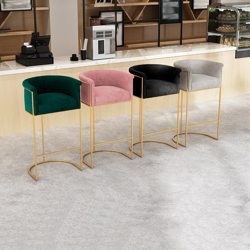 Glam Bar Set 1/2/4/7 Pcs Marble Bar Table with Upholstered Stools