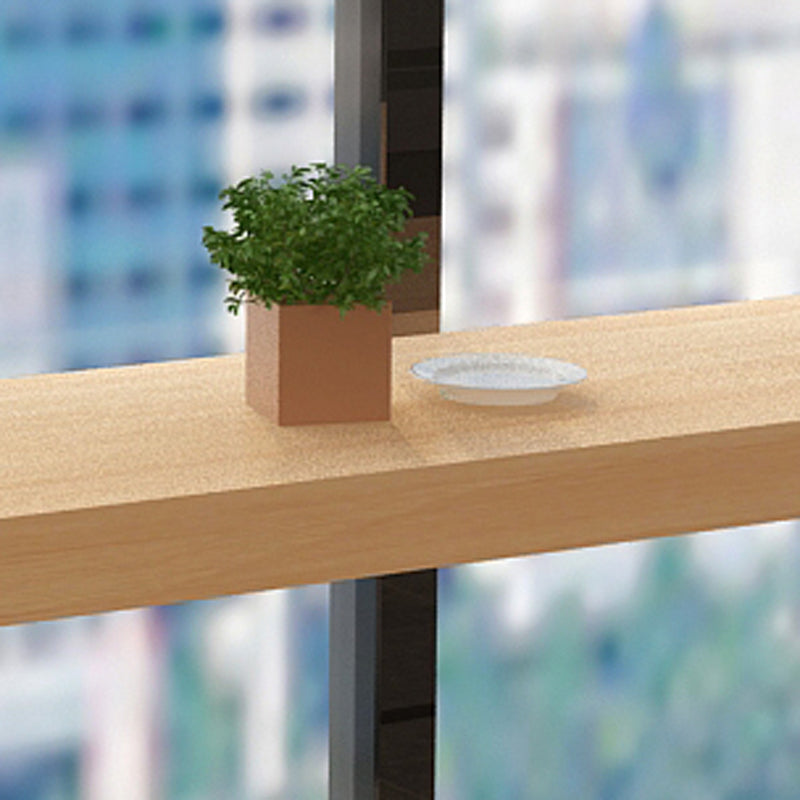 Rectangular Solid Wood Bar Table Set 1/5 Pieces Counter Table with Backless Stools