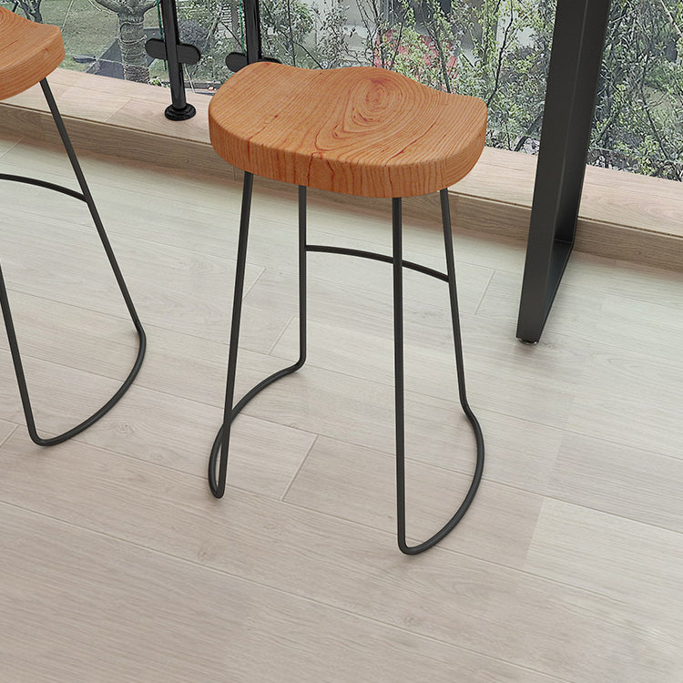 Modern 1/4 Pieces Bar Table Set Rectangle Pine Wood Counter Table with Stools for Balcony