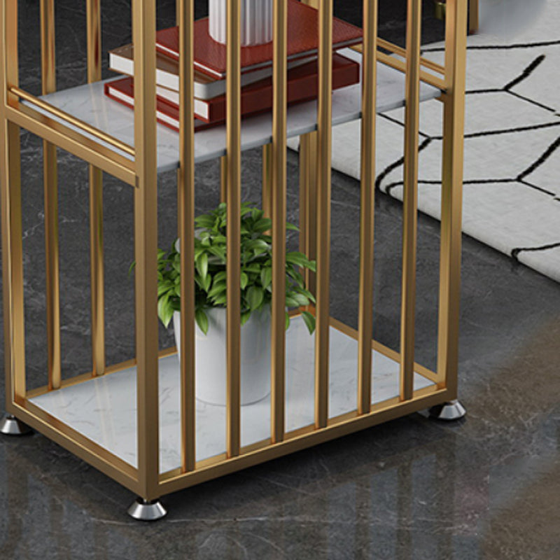 Faux Marble Bar Table Set Glam Rectangle 1/2/3 Pieces Counter Table