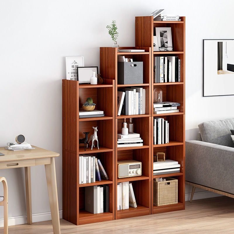 Contemporary Manufactured Wood Bookshelf Standard Home Bookcase