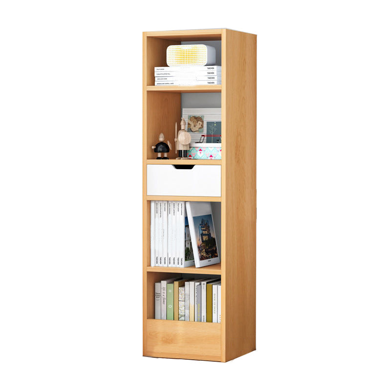 Contemporary Manufactured Wood Bookshelf Standard Home Bookcase