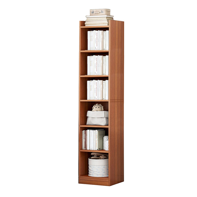 Contemporary Manufactured Wood Bookshelf Standard Home Bookcase