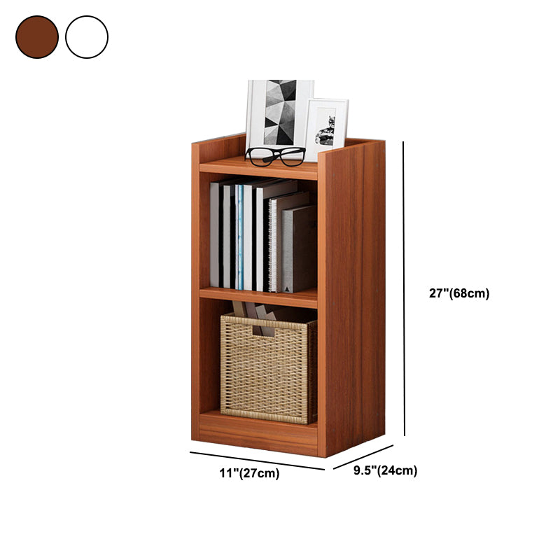 Contemporary Manufactured Wood Bookshelf Standard Home Bookcase