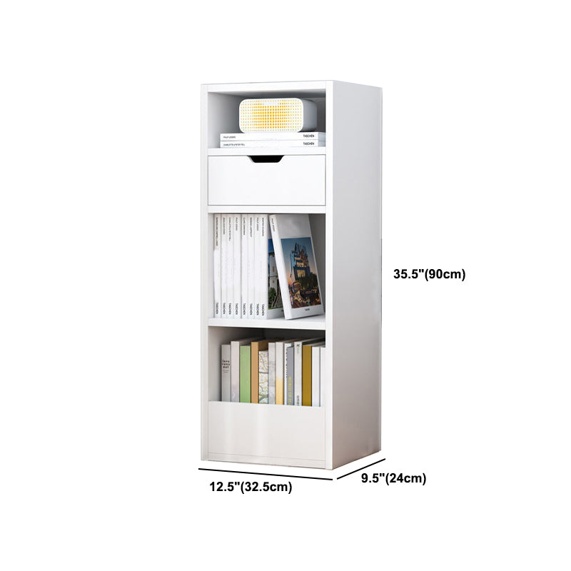 Contemporary Manufactured Wood Bookshelf Standard Home Bookcase