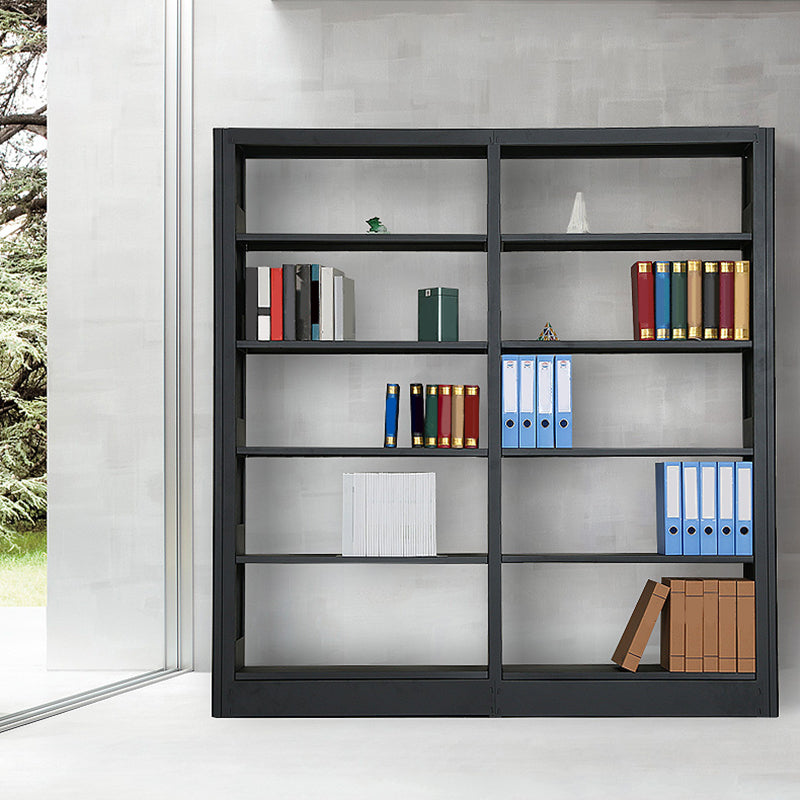 79-inch Contemporary Steel Bookshelf Library Standard Bookcase