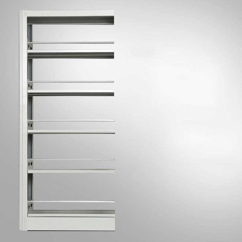 79-inch Contemporary Steel Bookshelf Library Standard Bookcase