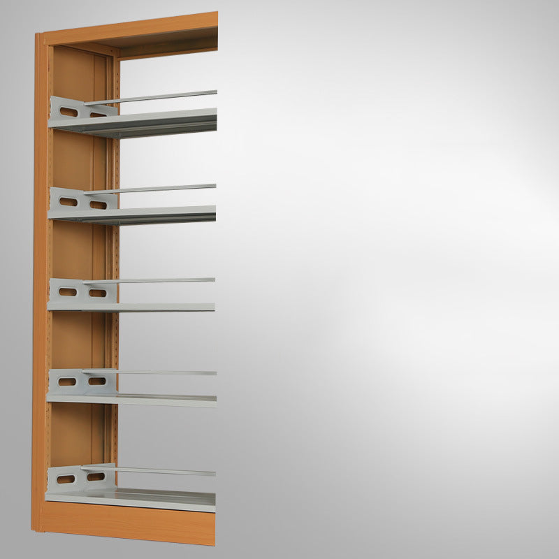 79-inch Contemporary Steel Bookshelf Library Standard Bookcase