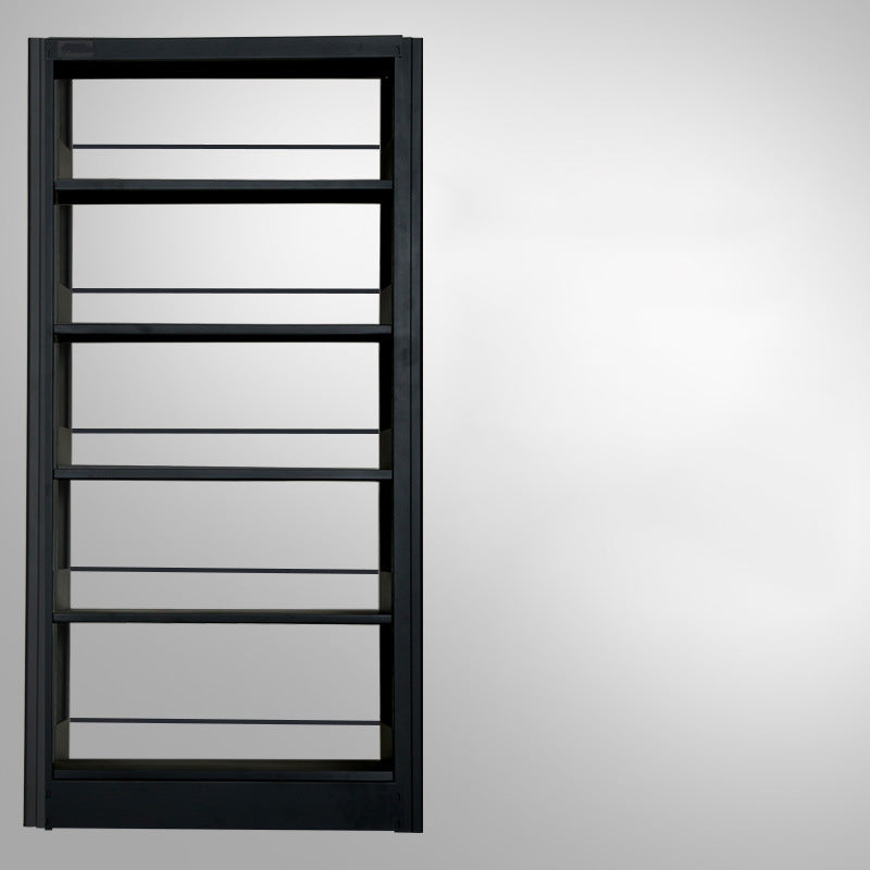 79-inch Contemporary Steel Bookshelf Library Standard Bookcase