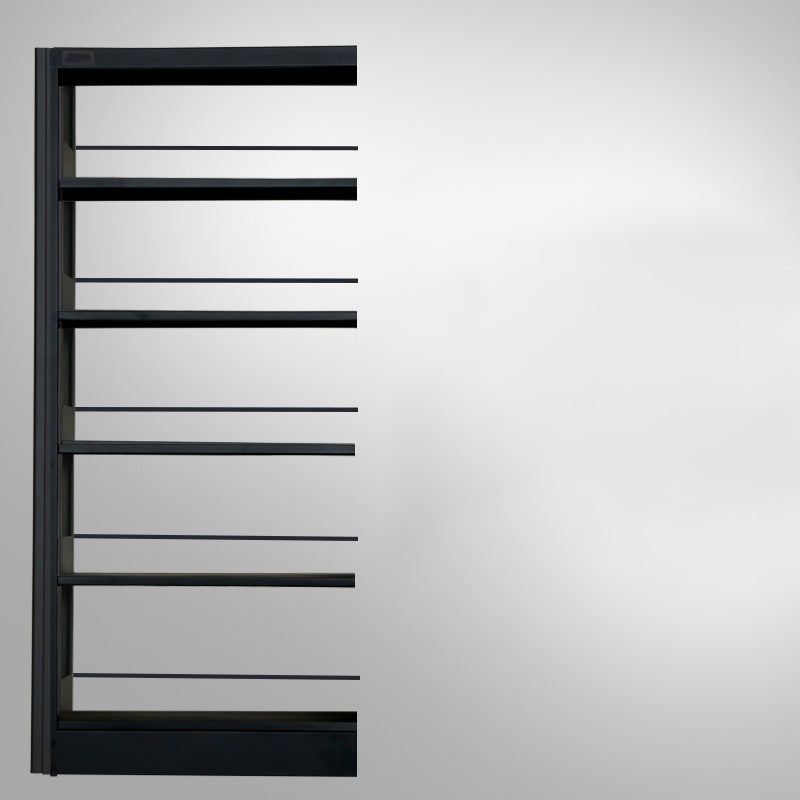 79-inch Contemporary Steel Bookshelf Library Standard Bookcase