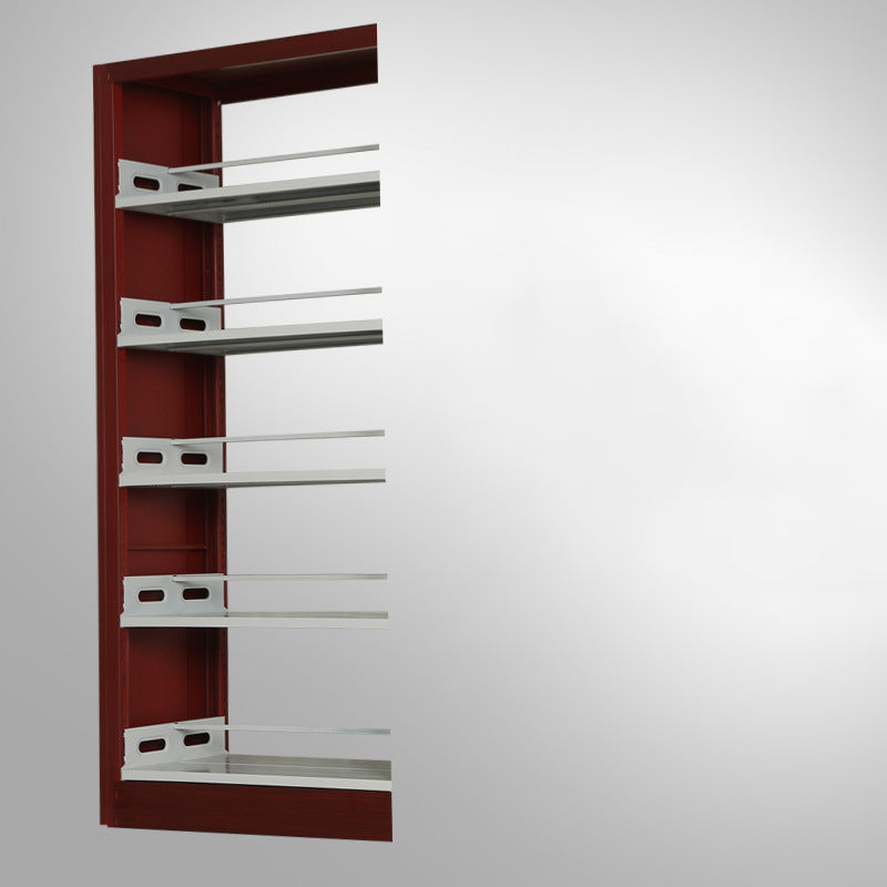 79-inch Contemporary Steel Bookshelf Library Standard Bookcase