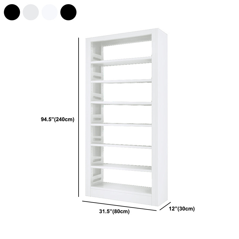 Rectangle Etagere Bookcase Modern Metal Open Bookcase with Shelves