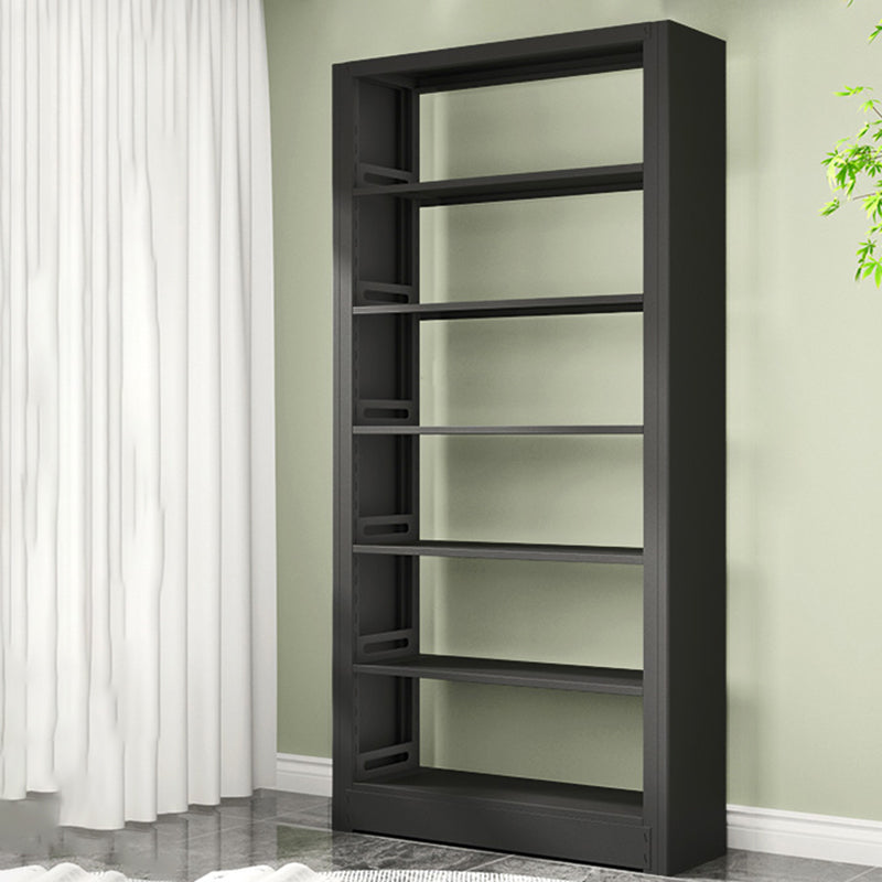 6-Tier Steel Matte Finish Bookcase Standard 79-inch Bookshelf