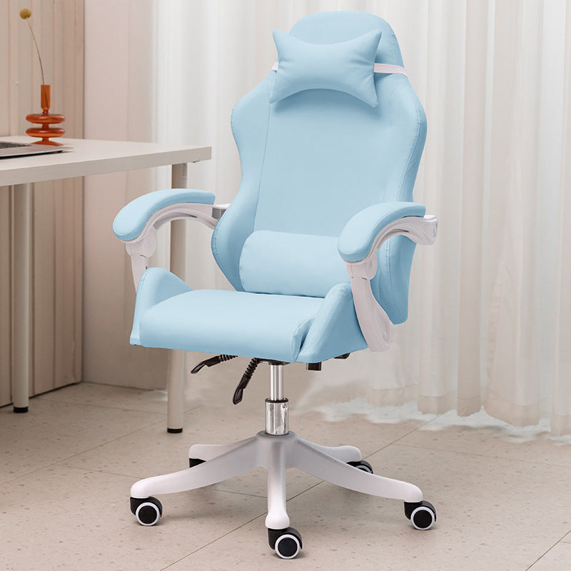 Modern Computer Chair Adjustable Arms Chair Mesh Task Chair with Wheels