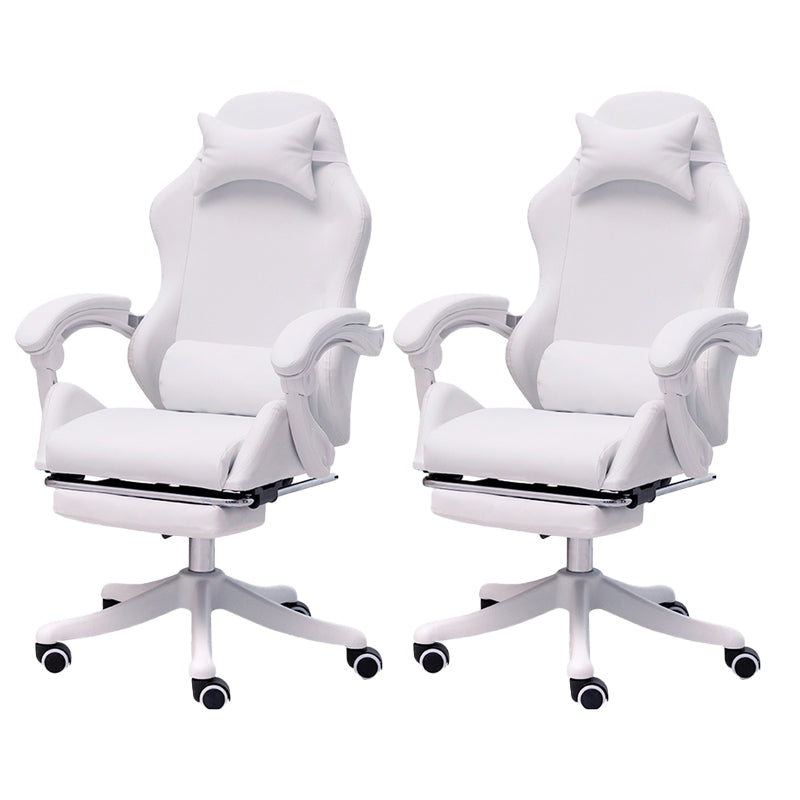 Modern Computer Chair Adjustable Arms Chair Mesh Task Chair with Wheels