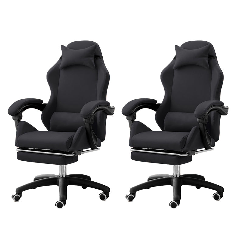 Modern Computer Chair Adjustable Arms Chair Mesh Task Chair with Wheels