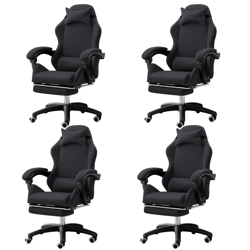 Modern Computer Chair Adjustable Arms Chair Mesh Task Chair with Wheels