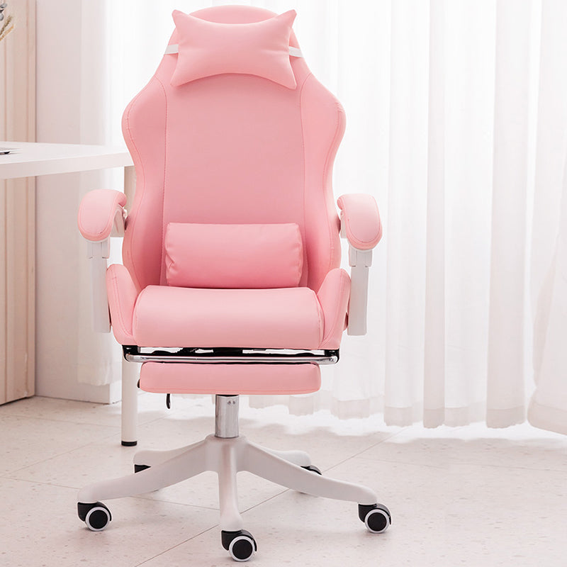 Modern Computer Chair Adjustable Arms Chair Mesh Task Chair with Wheels