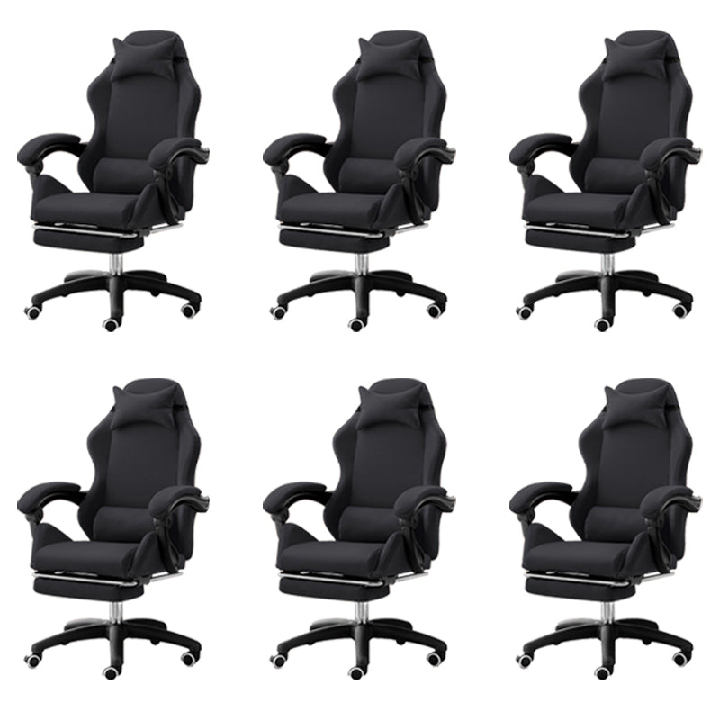 Modern Computer Chair Adjustable Arms Chair Mesh Task Chair with Wheels