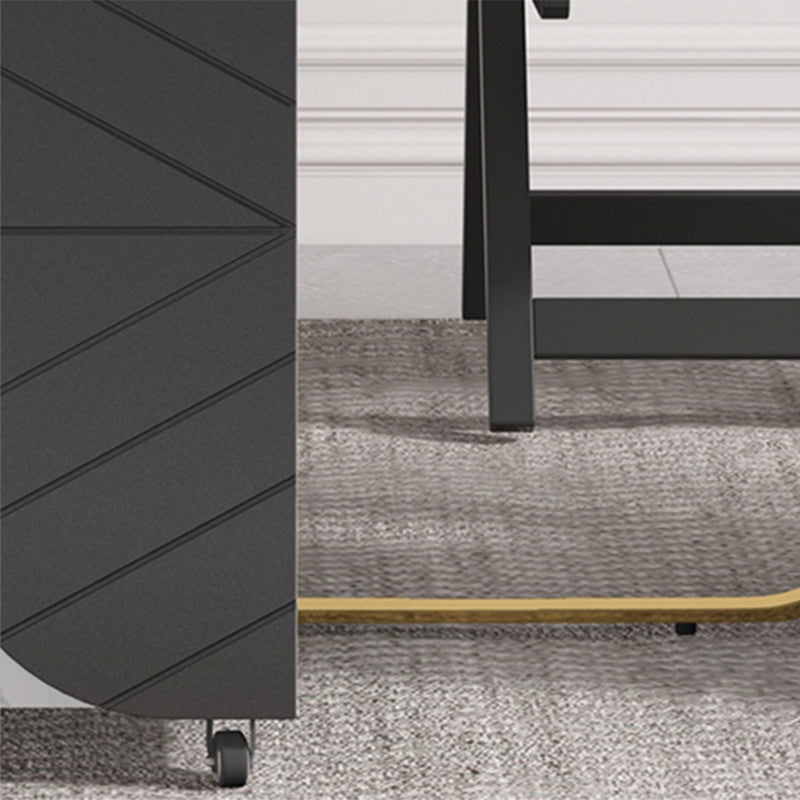 Contemporary Dining Set 1/2/3/5 Pcs Folding Dining Room Table and Chairs