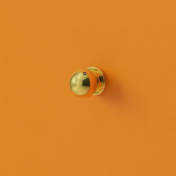 6-Drawer Engineered Wood Sideboard 47.5"L Modern Orange Buffet for Dining Room