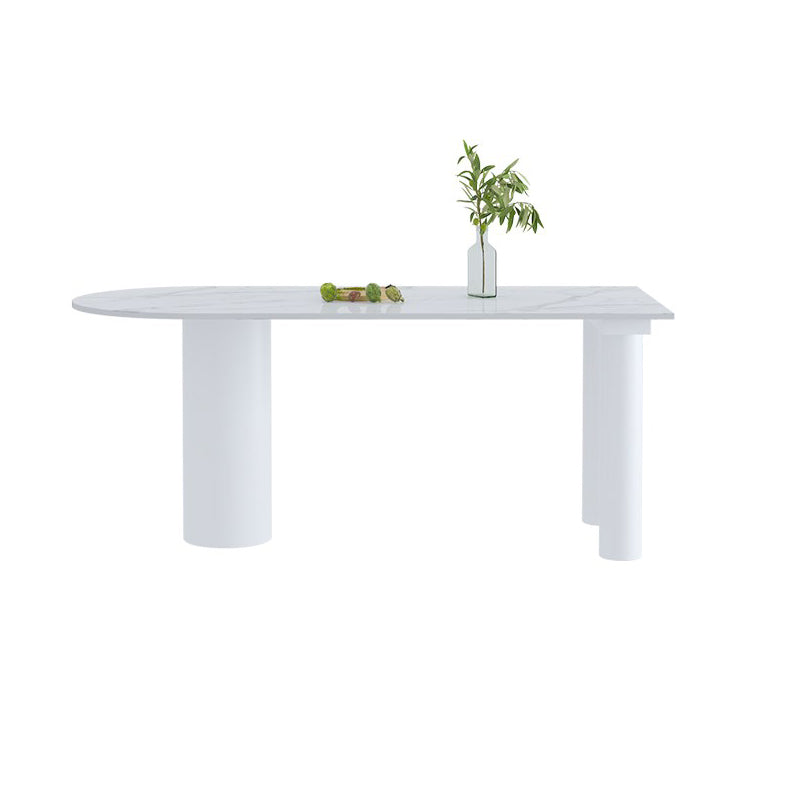 Contemporary Dining Table Stone 3-foot Furniture for Dining Room