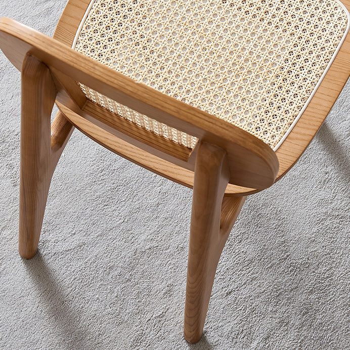 Open Back Side Chair Scandinavian Design Wood Dining Room Chairs