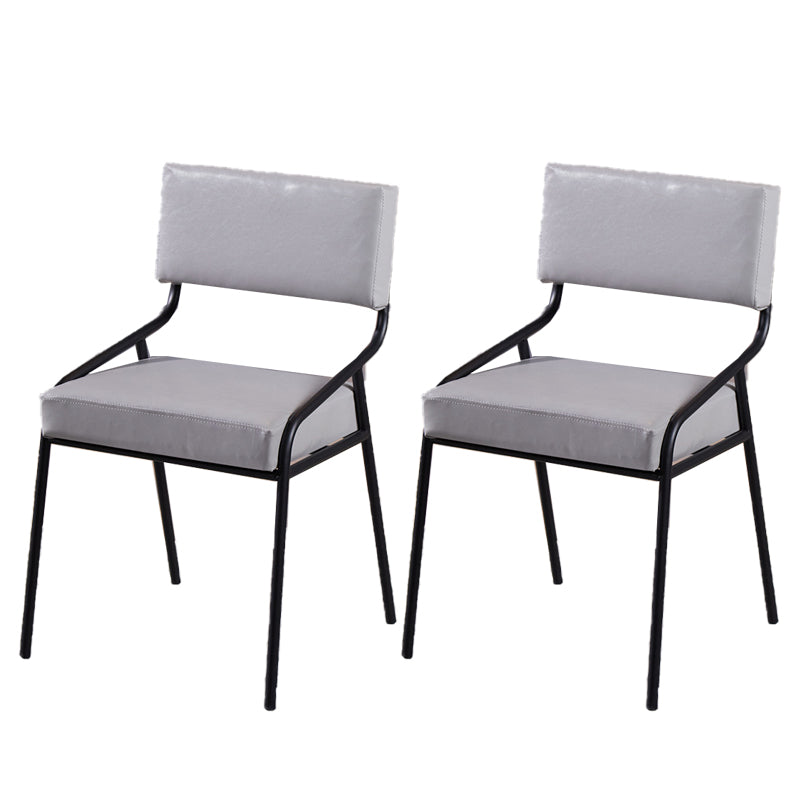 20.47" Wide Industrial Style Single Sofa Chair Fixed Back Armless Chair