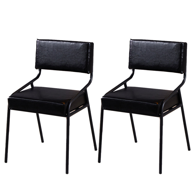 20.47" Wide Industrial Style Single Sofa Chair Fixed Back Armless Chair