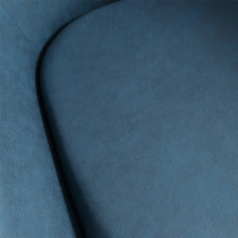 27.56" Wide Faux Leather Pillow Back Flared Arms Arm Sponge 4 Legs Chair